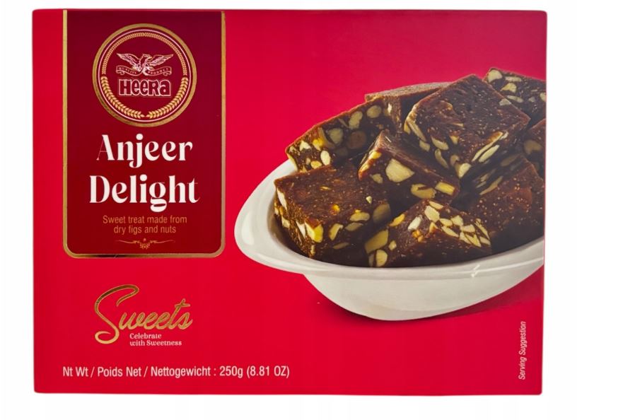 Heera Anjeer Delight 250g - Soft Fig Sweet