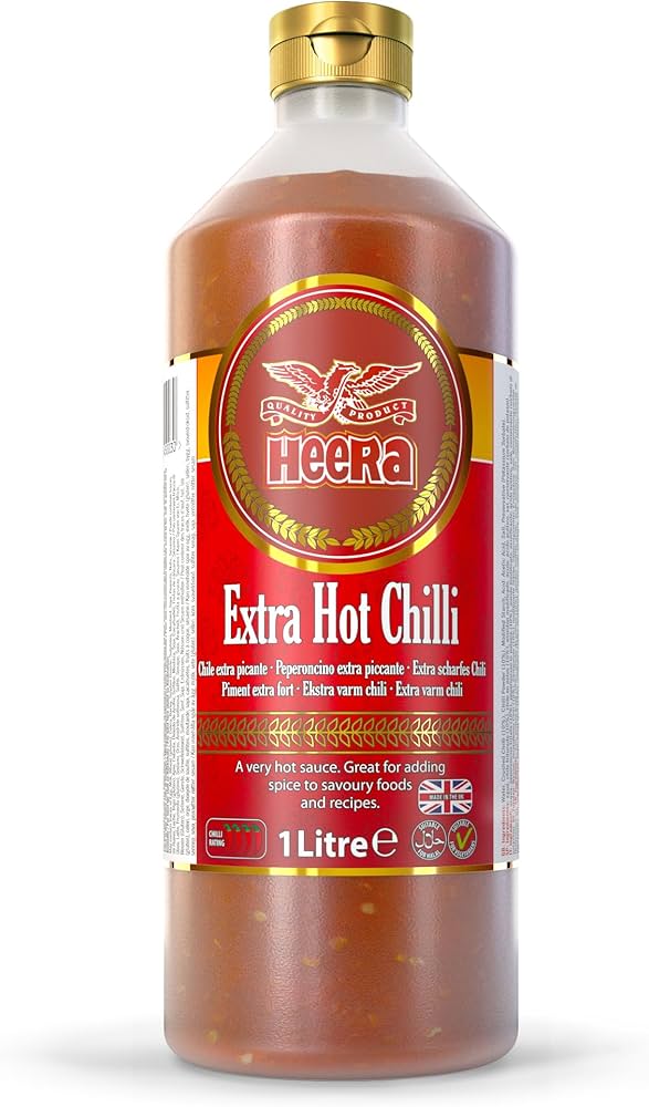 Heera Chilli Sauce Extra Hot - Extreme Heat Flavour