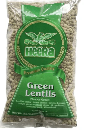 Heera Green Lentils 1kg