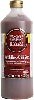 Heera Kebab House Chilli Sauce 500ml - Restaurant Style Flavour