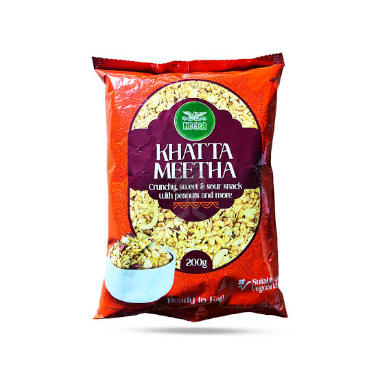 Heera Khatta Meetha 200g - Tangy Sweet Snack Mix