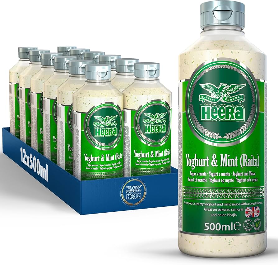 Heera Mint Sauce 500ml - Cool Refreshing Dip