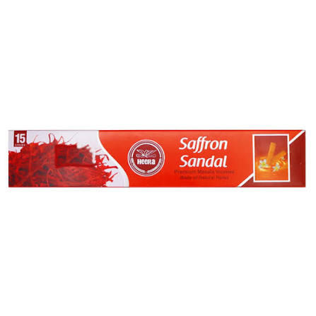 Heera Saffron Sandal Agarbathi 15g