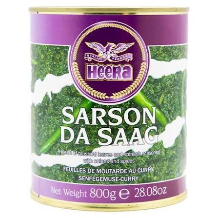 Heera Sarson Da Saag - Traditional Mustard Greens Dish