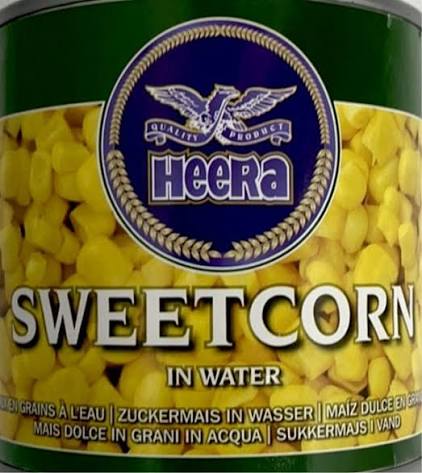 Heera Sweet Corn in Water 340g - Ready To Use Corn