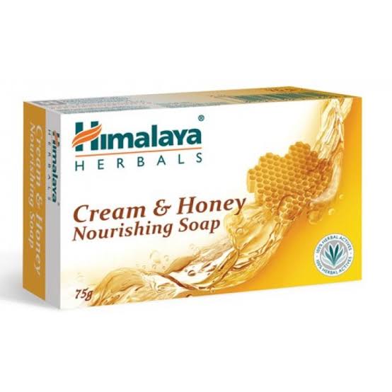 Himalaya Cream & Honey Soap 75g - Nourishing & Moisturizing Bathing Bar
