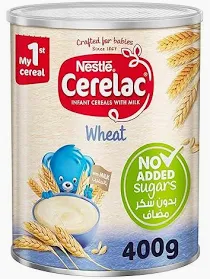 Nestle Cerelac Wheat with Milk (From 6 Months)