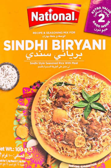 National Sindhi Biryani Masala 100g