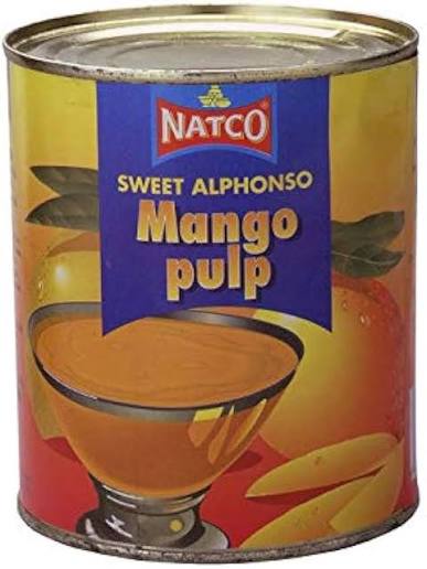 Natco Sweet Alphonso Mango Pulp 850g (Pack Of 4)