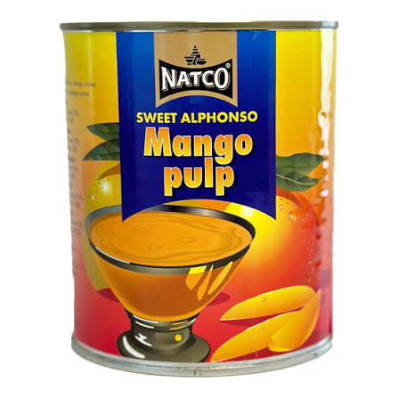 Natco Sweet Alphonso Mango Pulp 850g (Pack Of 2)