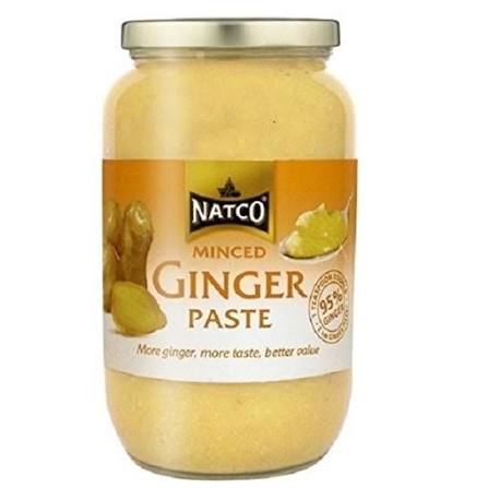 Natco Minced Ginger Paste 1kg - Fresh Pungent Base