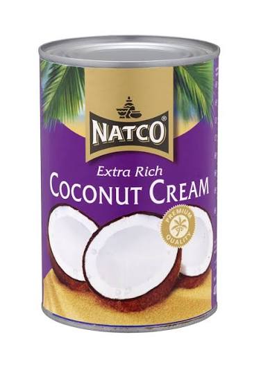 Natco Coconut Cream Tin 400ml - Thick Tropical Cream