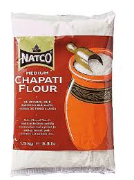 Natco Chapati Flour Medium 1.5kg - Soft Everyday Dough
