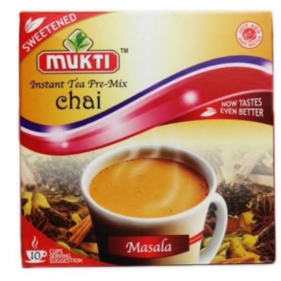 Mukti Instant Masala Tea 220g (Sweetened)