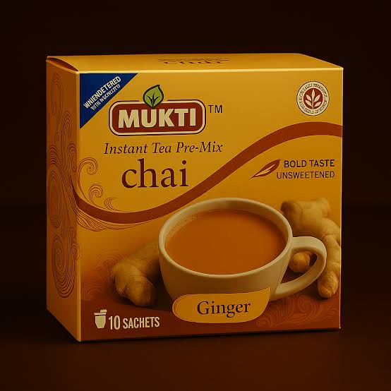Mukti Instant Ginger Tea 140g (Unsweetened) � Sharp And Zesty Ginger Hit
