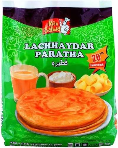 Mon Salwa Lachha Family Paratha 20pcs (Pack of 2) 1.2kg