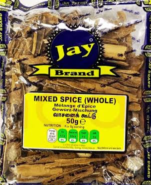 Jay Brand Mixed Spice Sticks 50g � Aromatic Whole Spice Blend