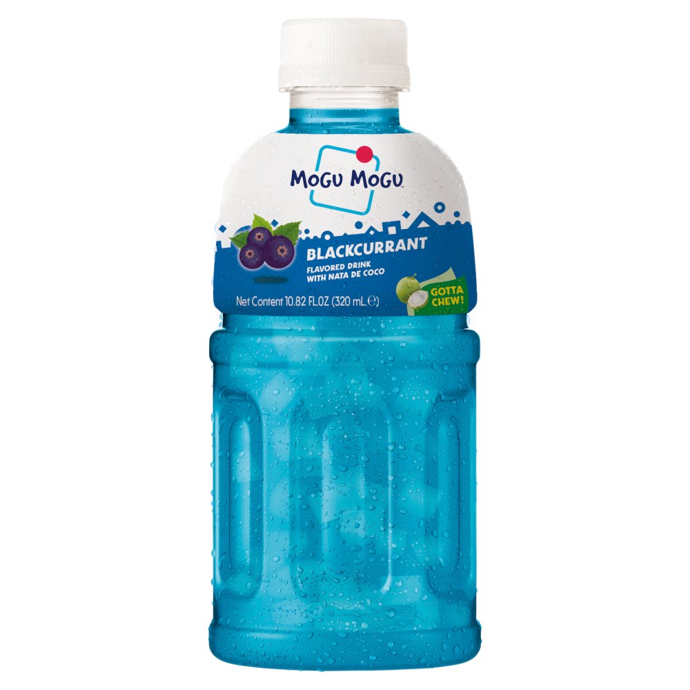 Mogu Mogu BlackCurrant Flavoured Drink (Pack of 2)320ml