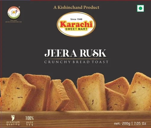 Karachi Toast Jeera Rusk 200g