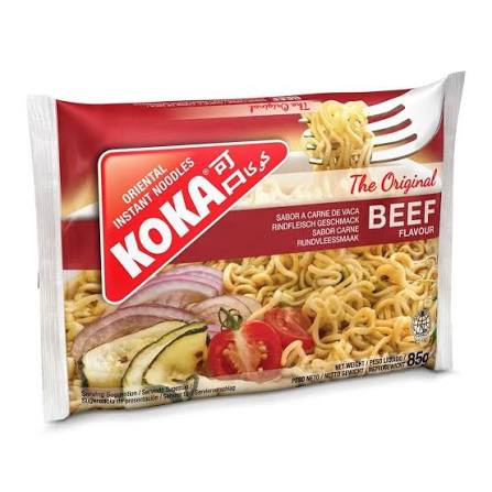 Koka Noodles Beef Flavour 85G