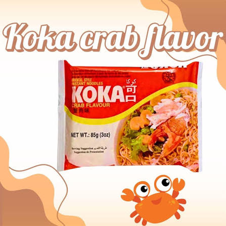 Koka Noodles Crab Flavour 85g