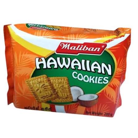 Maliban Hawaian Cookies 100g (Pack of 2)