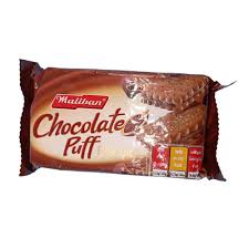 Maliban Chocolate Puff Biscuit 100g