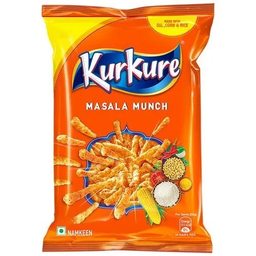 Kurkure Masala Munch 82g � Crunchy Spicy Snack