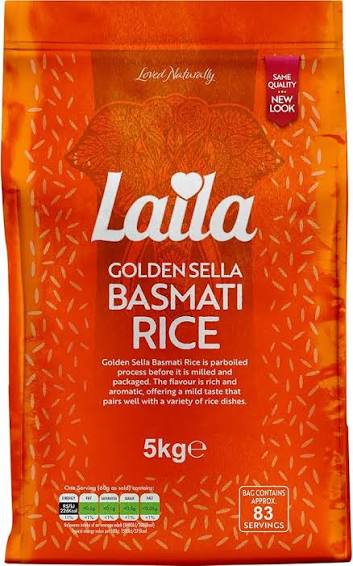 Laila Golden Sella Basmati Rice � Parboiled Fragrant Rice