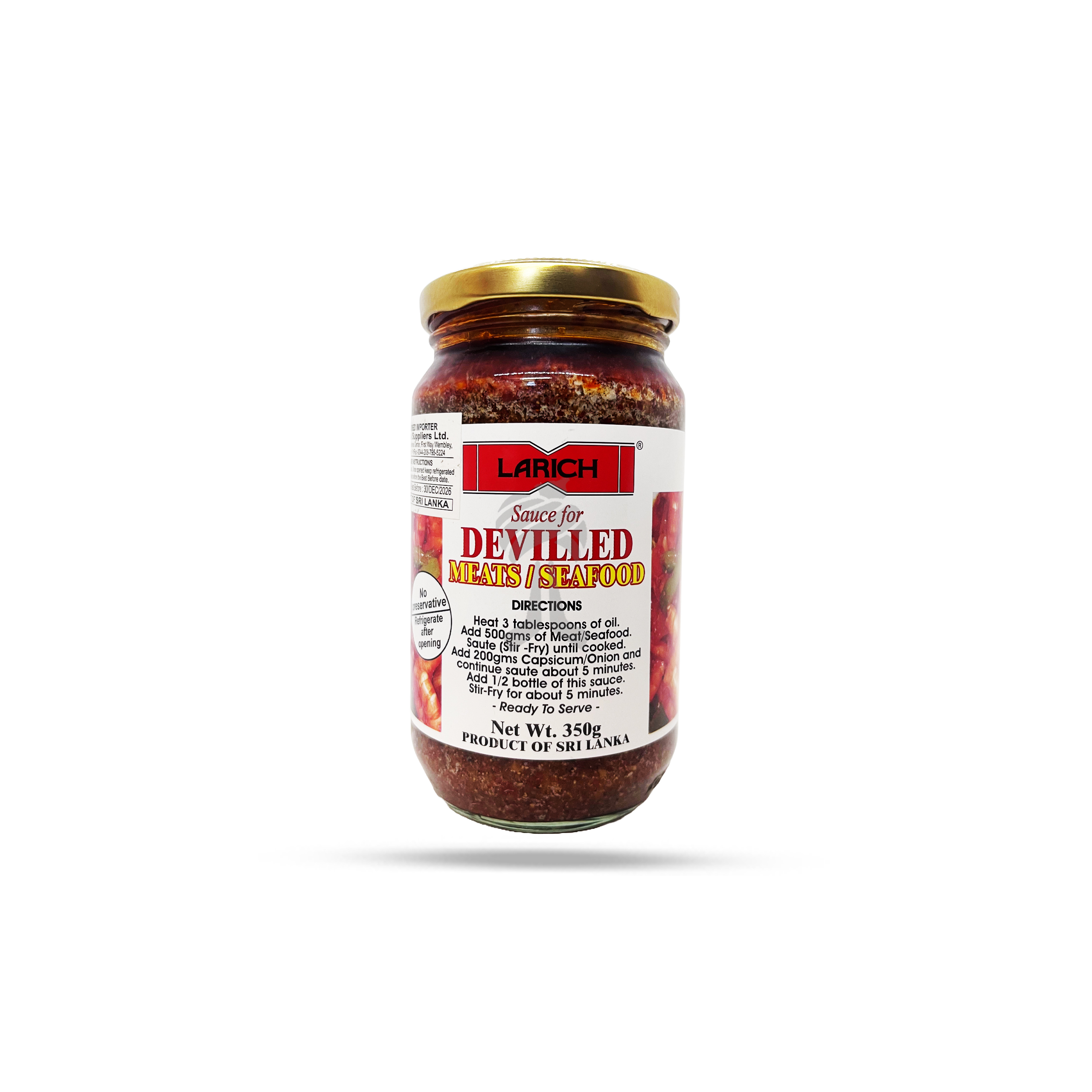 Larich Devilled Meats/Seafood 350g