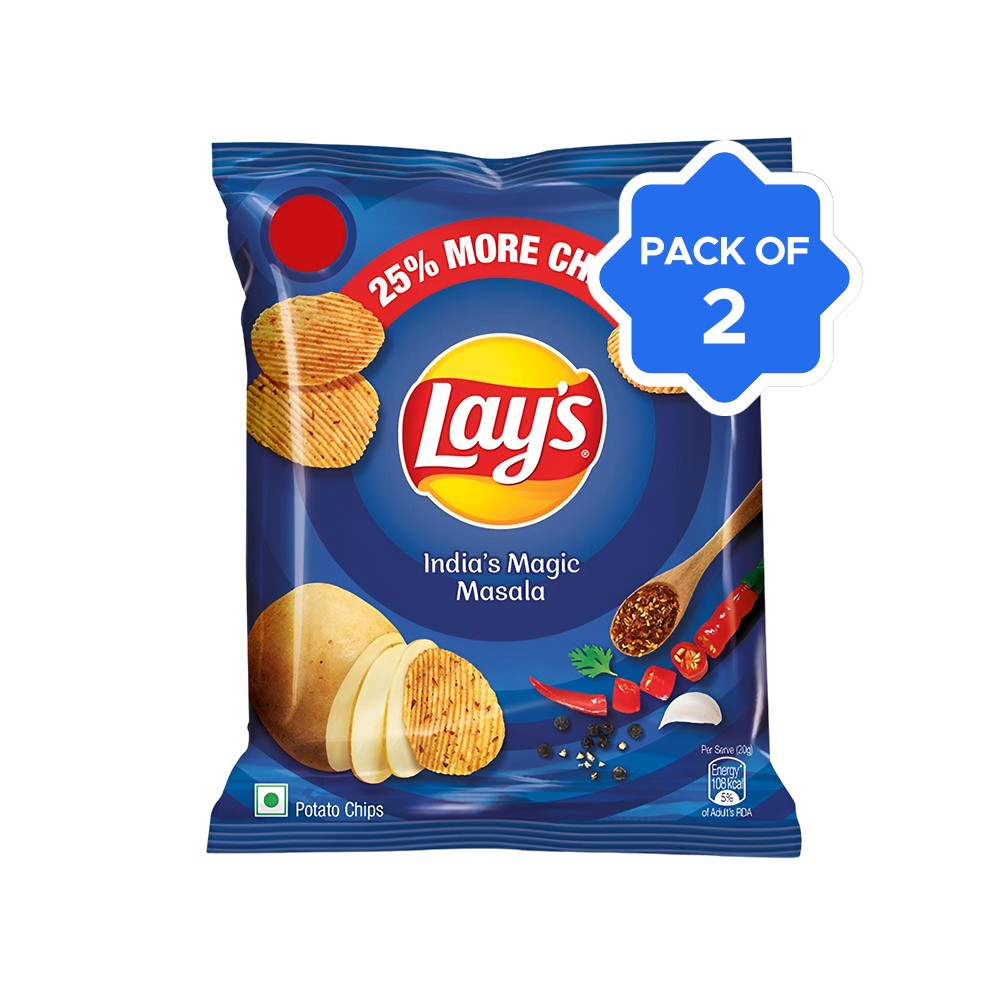 Lays Magic Masala (Pack of 2) 58g