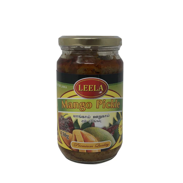 Leela Mango Pickle 330g � Traditional Spiced Condiment