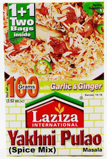 Laziza Yakhni Pulao Masala 100g