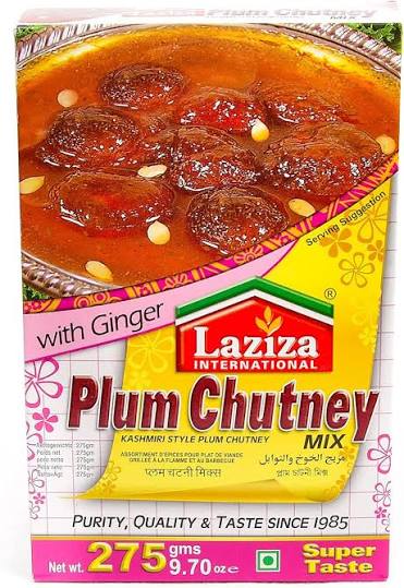 Laziza Plum Chutney Mix 275G