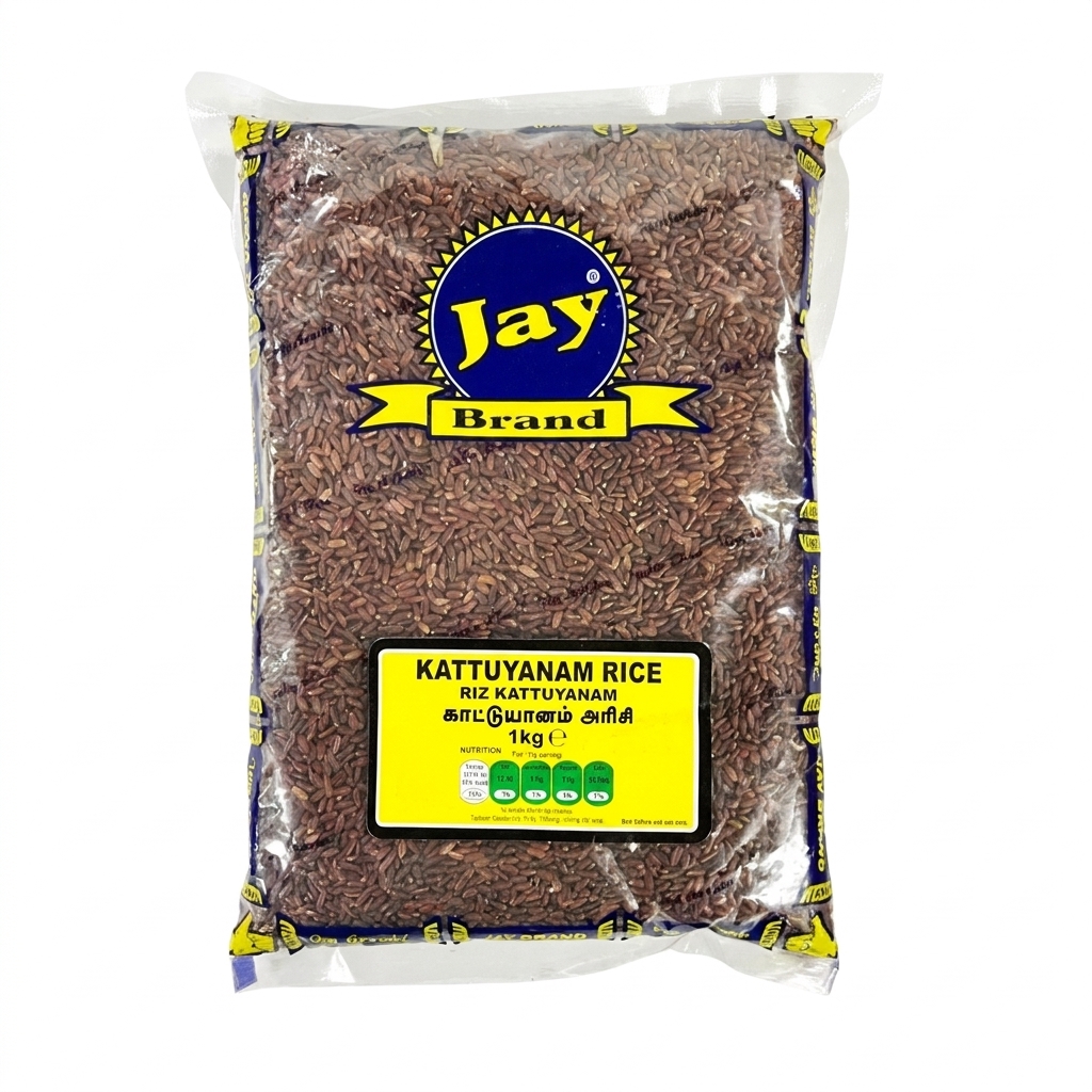 Jay Brand Kattuyanam Rice 1kg � Traditional Native Red Rice
