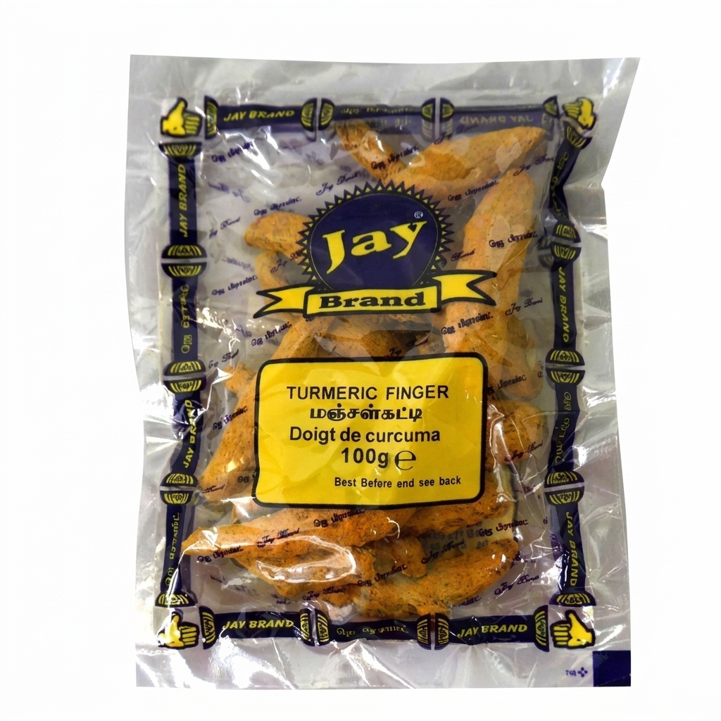 Jay Brand Turmeric Finger 100g
