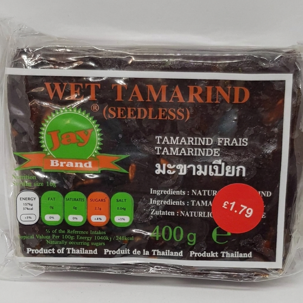 Jay Brand Wet Tamarind Seedless 400g