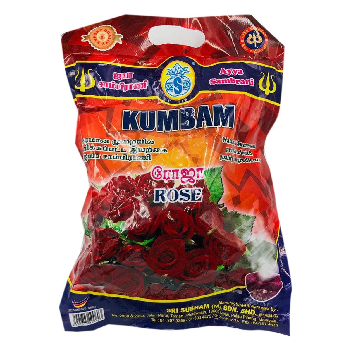 Kumbam Rose Sambrani 220g