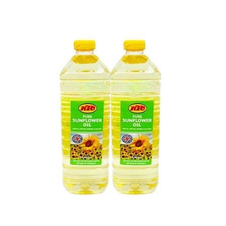 KTC Sunflower Oil (Pack of 2) 1 Litre
