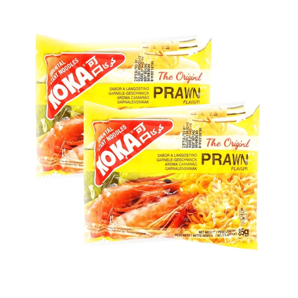 Koka Noodles Prawn Flavour(Pack of 2) 85g