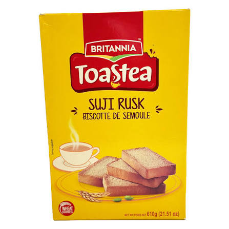 BRITANNIA TOASTEA SUJI RUSKS 610G
