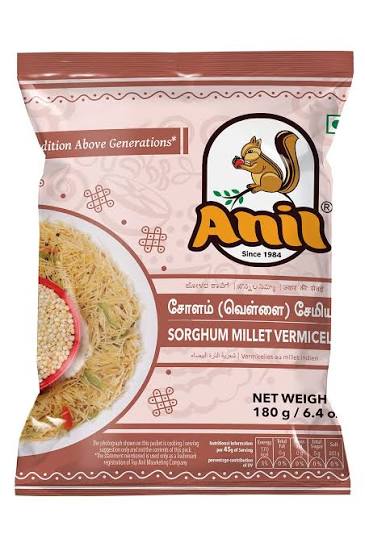 ANIL VERMICELLI 180G - SORGHUM (CHOLAM)