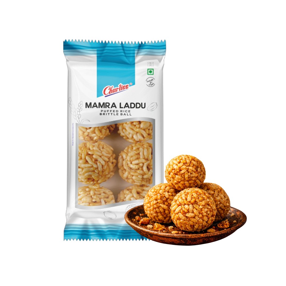 CHARLIEE MAMRA LADOO (PORI URUNDAI) 100G