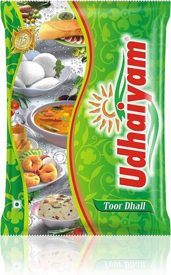 UDHAIYAM TOOR DHAL 1KG
