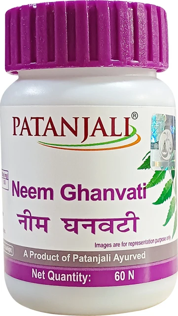 PATANJALI NEEM GHANVATI 60TABLETS