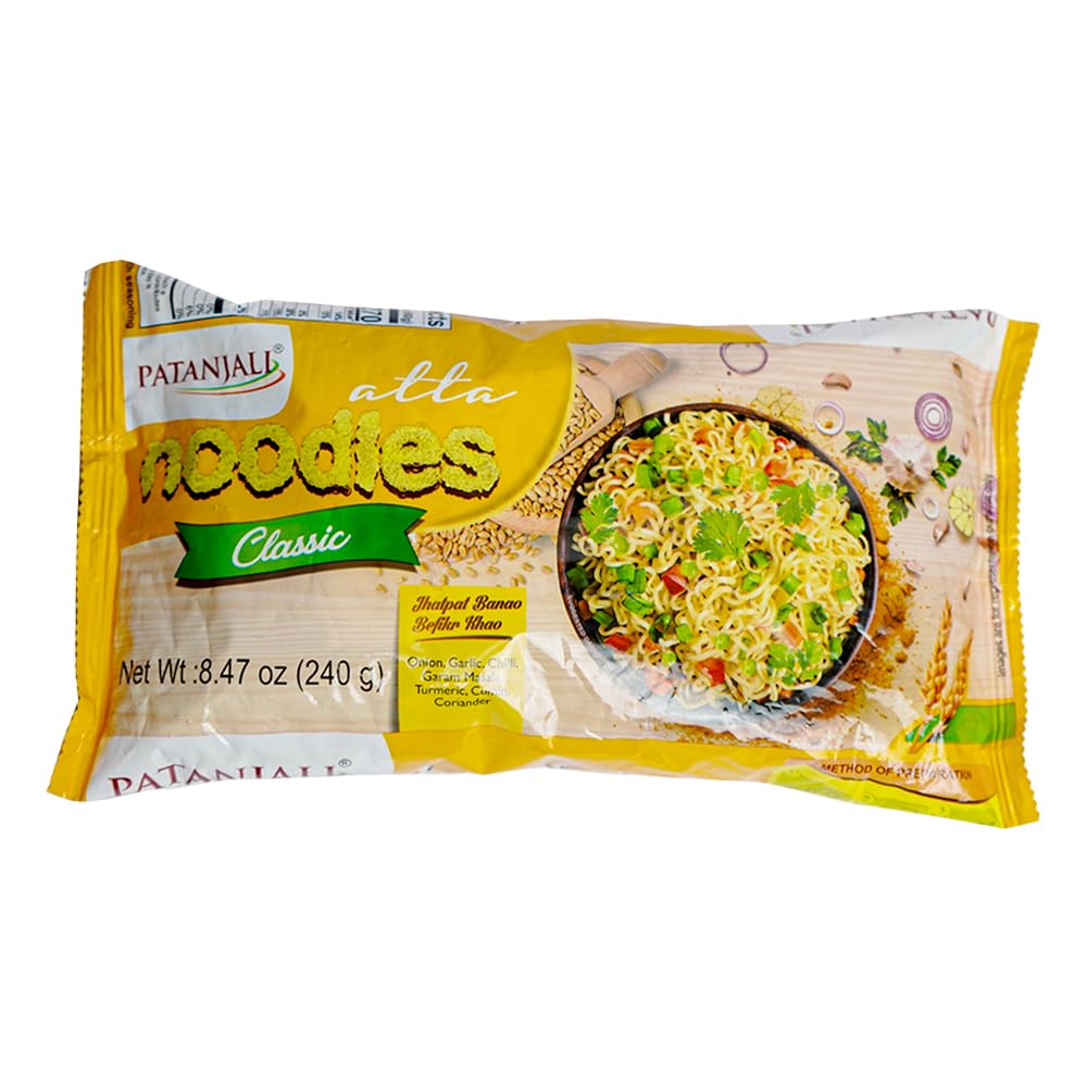PATANJALI CLASSIC ATTA NOODLES 240G