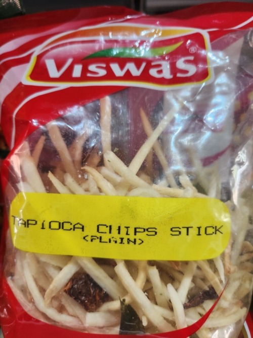 VISWAS PLAIN TAPIOCA CHIPS STICK 150G