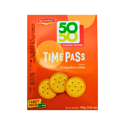 BRITANNIA TIME PASS ( FAMILY PACK ) 4X40G
