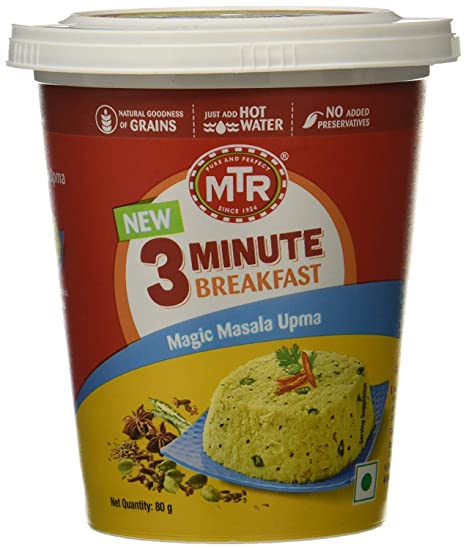 MTR 3 MIN CUPPA UPMA 80G - MAGIC MASALA