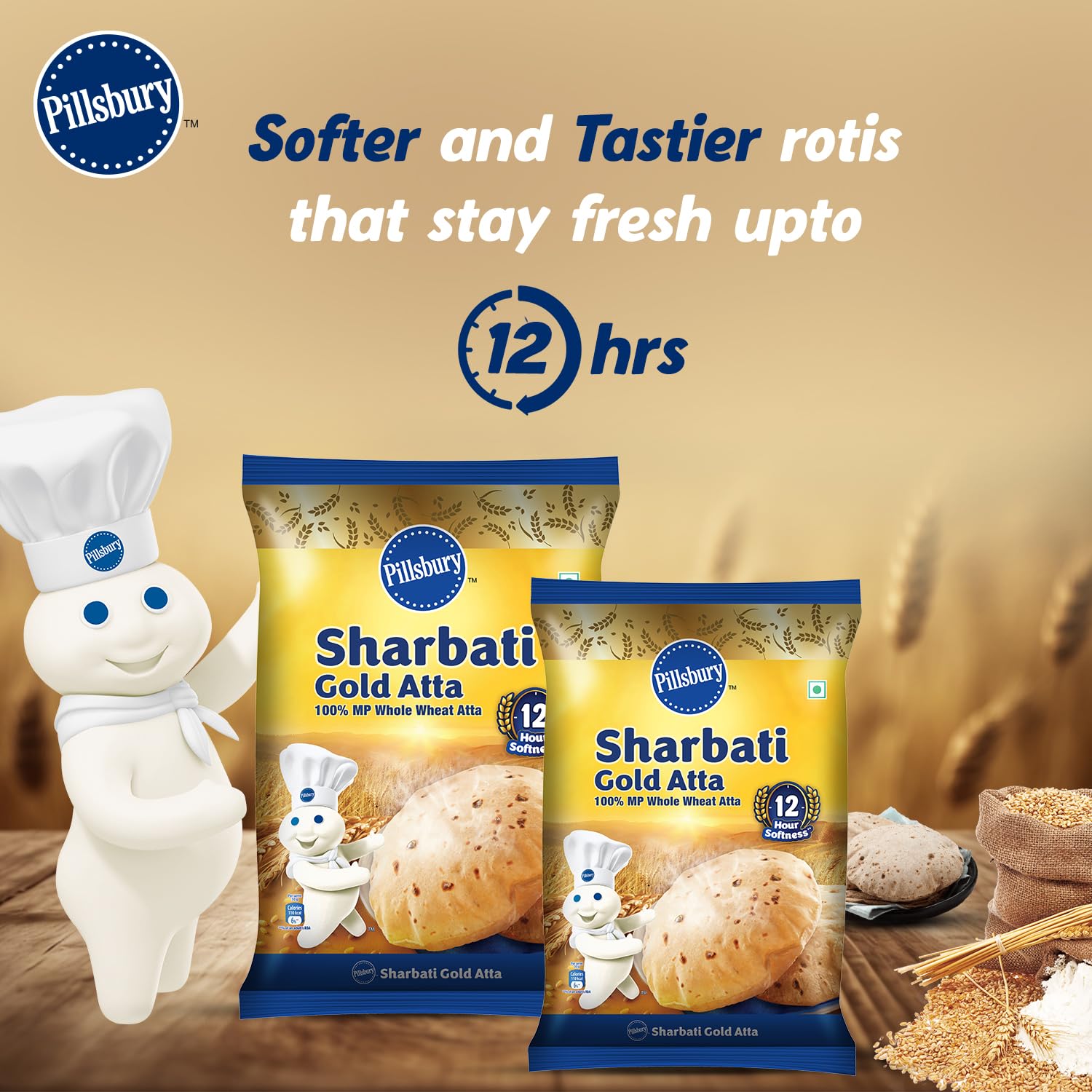 PILLSBURY GOLD ATTA 5KG